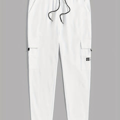 Men's Joggers Cargo Pants with Flap Pockets