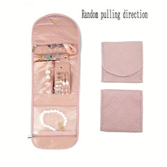 Foldable Jewelry Storage Bag Travel Jewelry Organizer