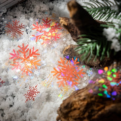 Snowflake Stickers 20 Sheets Matte Glitter Embellishments