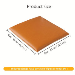 Leather Stool Cushion Waterproof Soft Resilient Thickened Melt-blown Interlayer