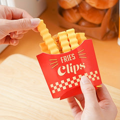 12pcs French Fries Sealing Clips Fresh Keeping Snack Clips