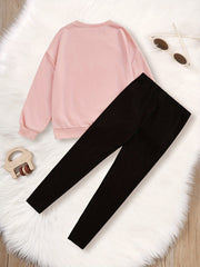 Toddler Girl's Cat Headband 2pc Set
