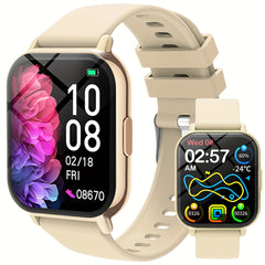 Unisex Smartwatch with 100 Sports Modes & Music Control