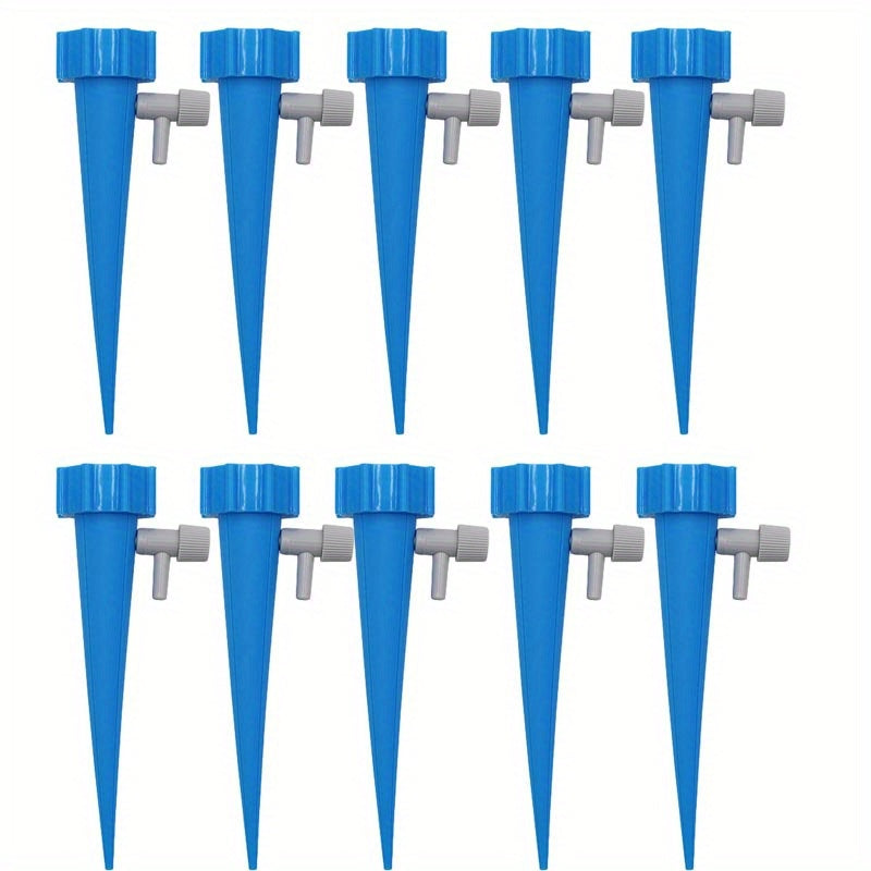 10pcs Drip Irrigation Spikes Control Switch for Plant Watering