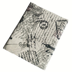 1pc Printed Cotton Linen Fabric DIY Quilting Sewing Sofa Curtain Bag Cushion Mat