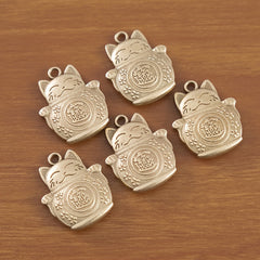 Retro Lucky Cat Animal Keychain Bag Purse Charm Pendant