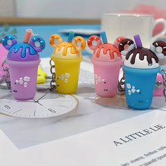 Ice Cream Cartoon Key Chain Birthday Gift