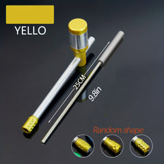 Alloy Bottle Crackling Tube Rubber Ball Funny Toy