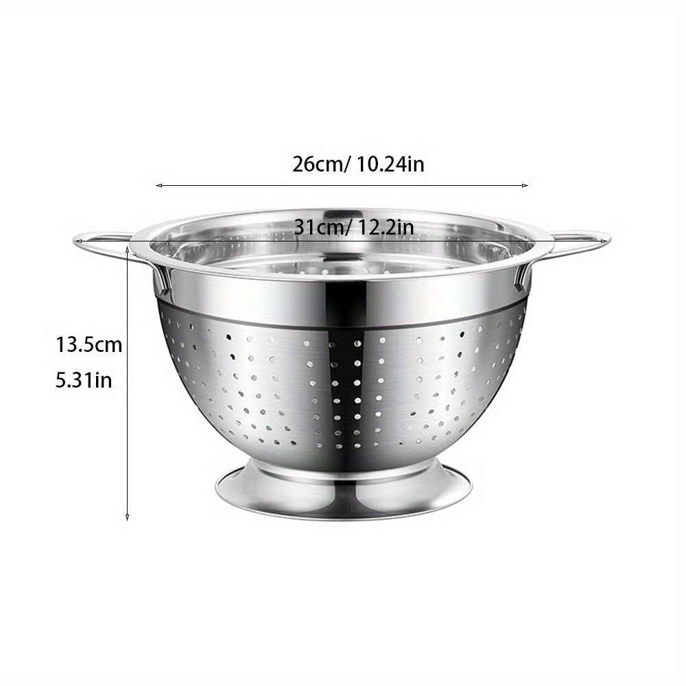 Stainless Steel Drain Basket Vegetable Washing Basket