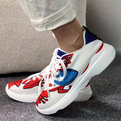 Women's Cartoon Printed Outdoor Sneakers Lightweight Running Shoes
