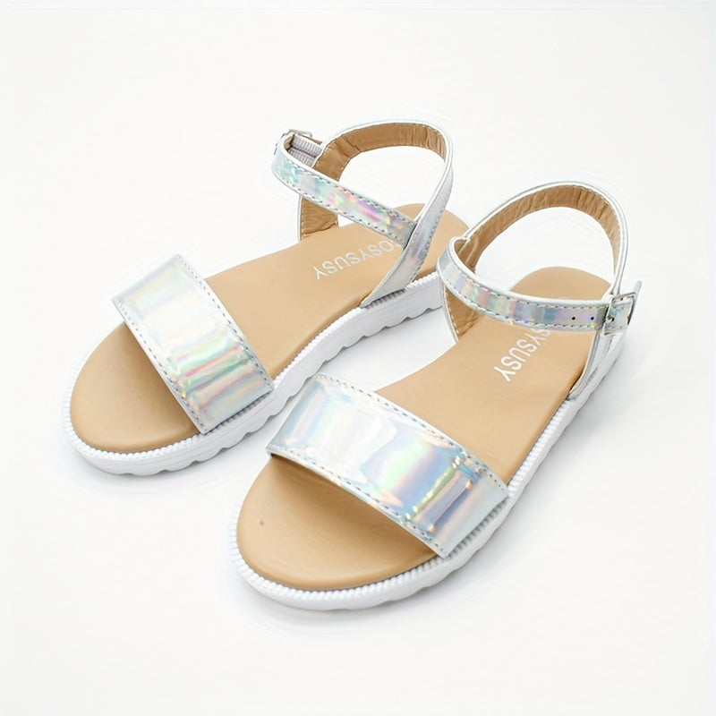 COSYSUSY Open Toe Sandals For Girls Non-slip Comfortable Sandals