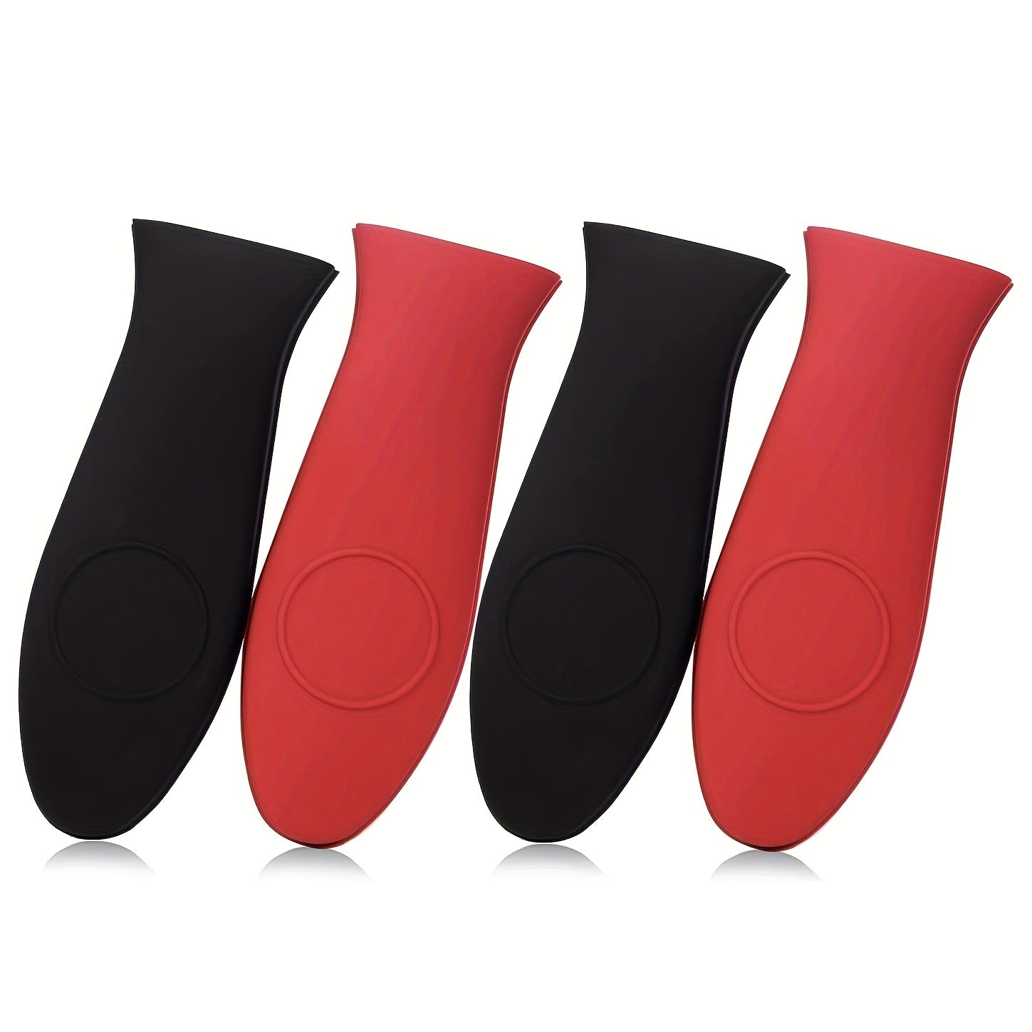 2pcs Silicone Hot Handle Holder for Cast Iron Skillets
