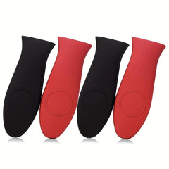 2pcs Silicone Hot Handle Holder for Cast Iron Skillets
