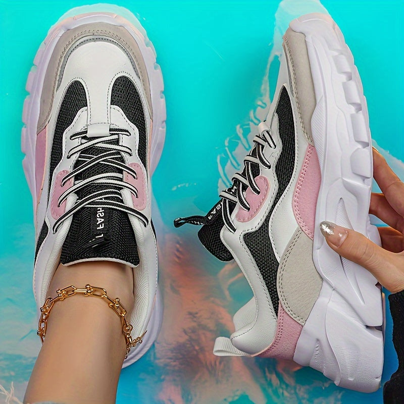 Thick Sole Women's Running Shoes Lightweight