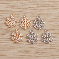 10pcs Christmas Enamel DIY Charms for Bag Earring Necklace Jewelry Making