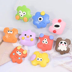 10pcs Halloween Monster Resin Patch for DIY Crafts R56
