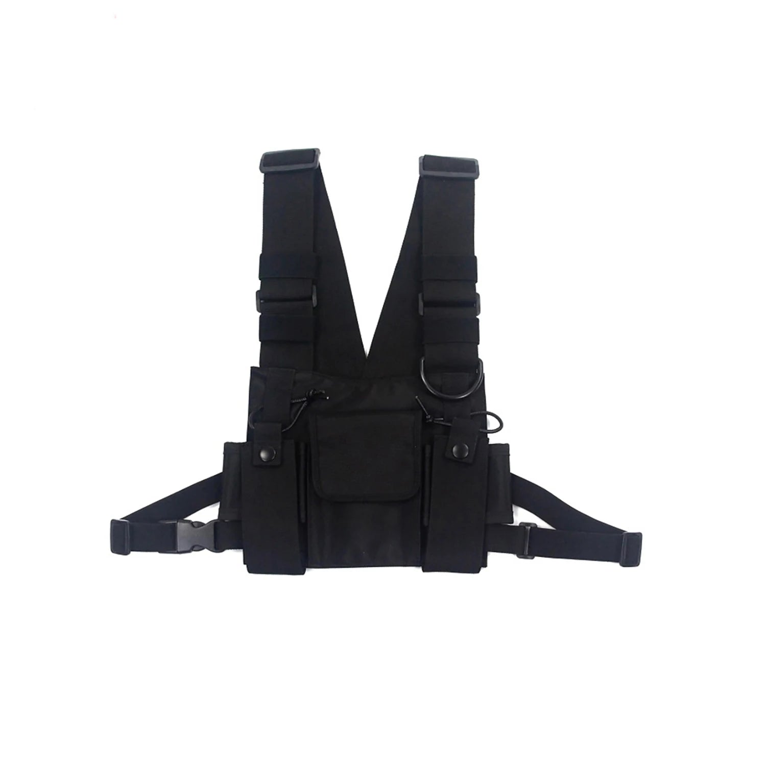 BYBB'S DARK Hip Hop Streetwear Men Tactical Shoulder Bags Chest Rig Bag