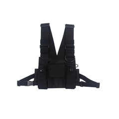 BYBB'S DARK Hip Hop Streetwear Men Tactical Shoulder Bags Chest Rig Bag