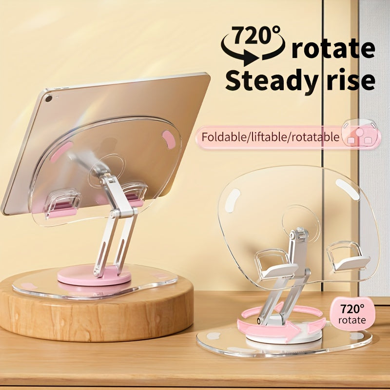 Universal Desktop Tablet Stand Swivel Adjustable Foldable