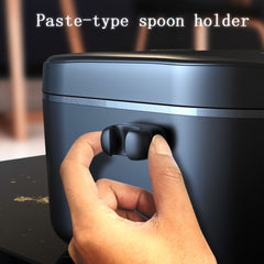 4pcs Rice Spoon Storage Rack Wall Hanging Paste Type Non marking