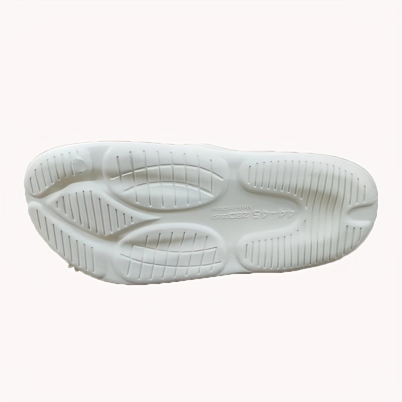 Men's Non Slip Platform Slides Soft Sole Cloud Slides Indoor Outdoor