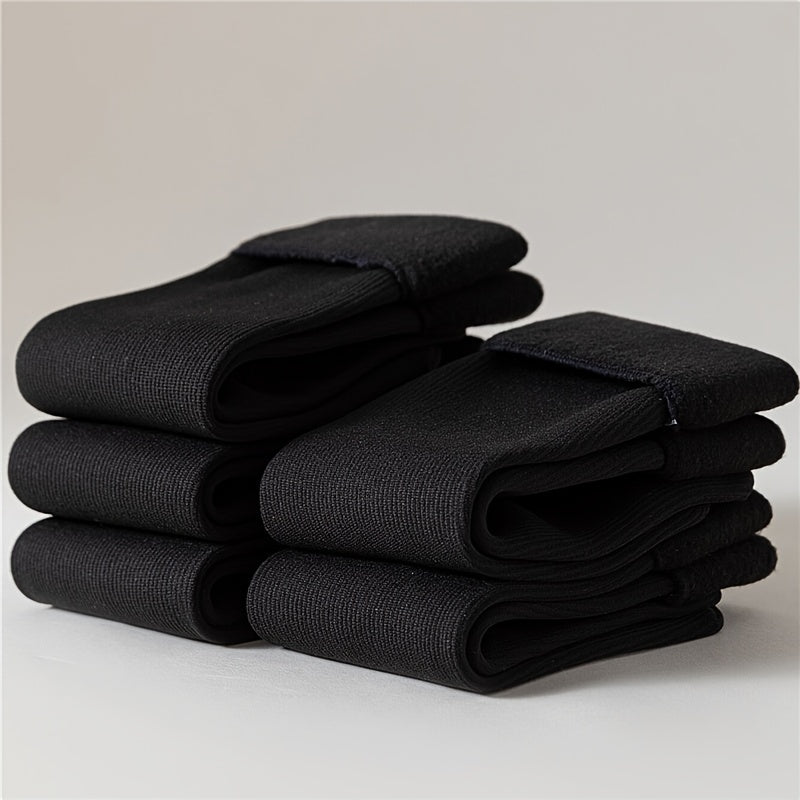 Plush Lined Socks for Warmth & Comfort - Women's Mid Tube Stockings