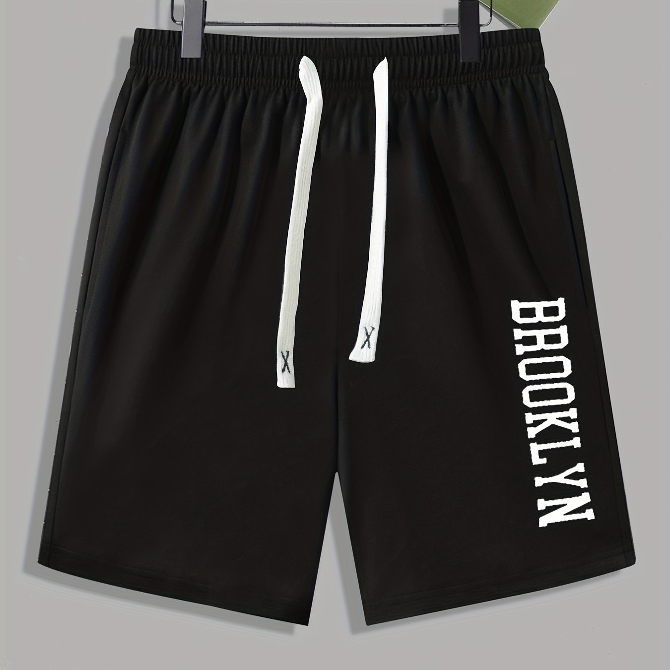 Brooklyn Print Men's Drawstring Shorts
