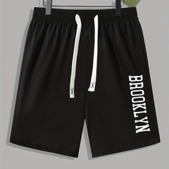 Brooklyn Print Men's Drawstring Shorts