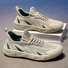 Men's Breathable Sports Shoes Comfortable Non Slip Sneakers for Training