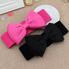 Casual Wide Belt Elastic Girdle Women Corset Dress Belts Waistband