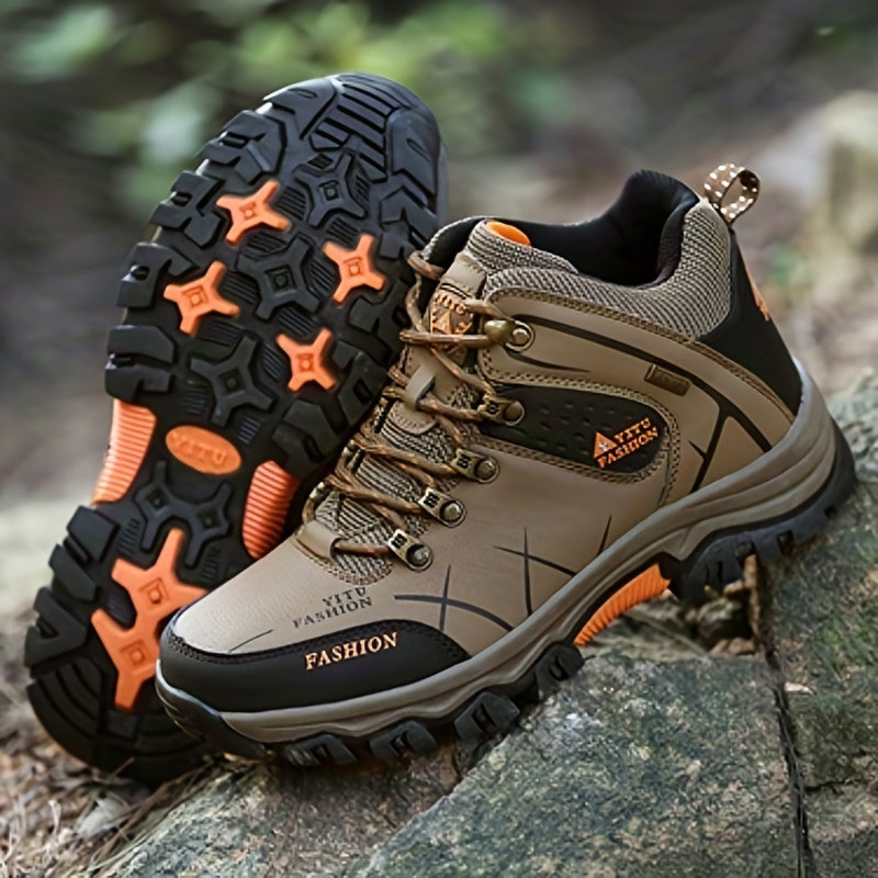 Men's Lightweight Waterproof Hiking Boots for Outdoor Activities