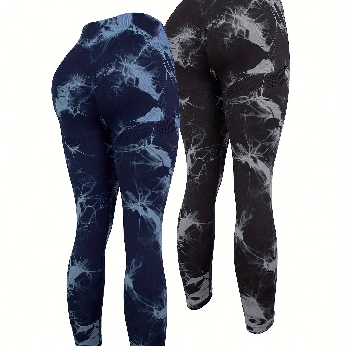 Tie Dye Yoga Pants High Stretch Leggings Women's Activewear