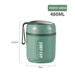 304 Stainless Steel Vacuum Cup Leak Proof for School Office Picnic Travel
