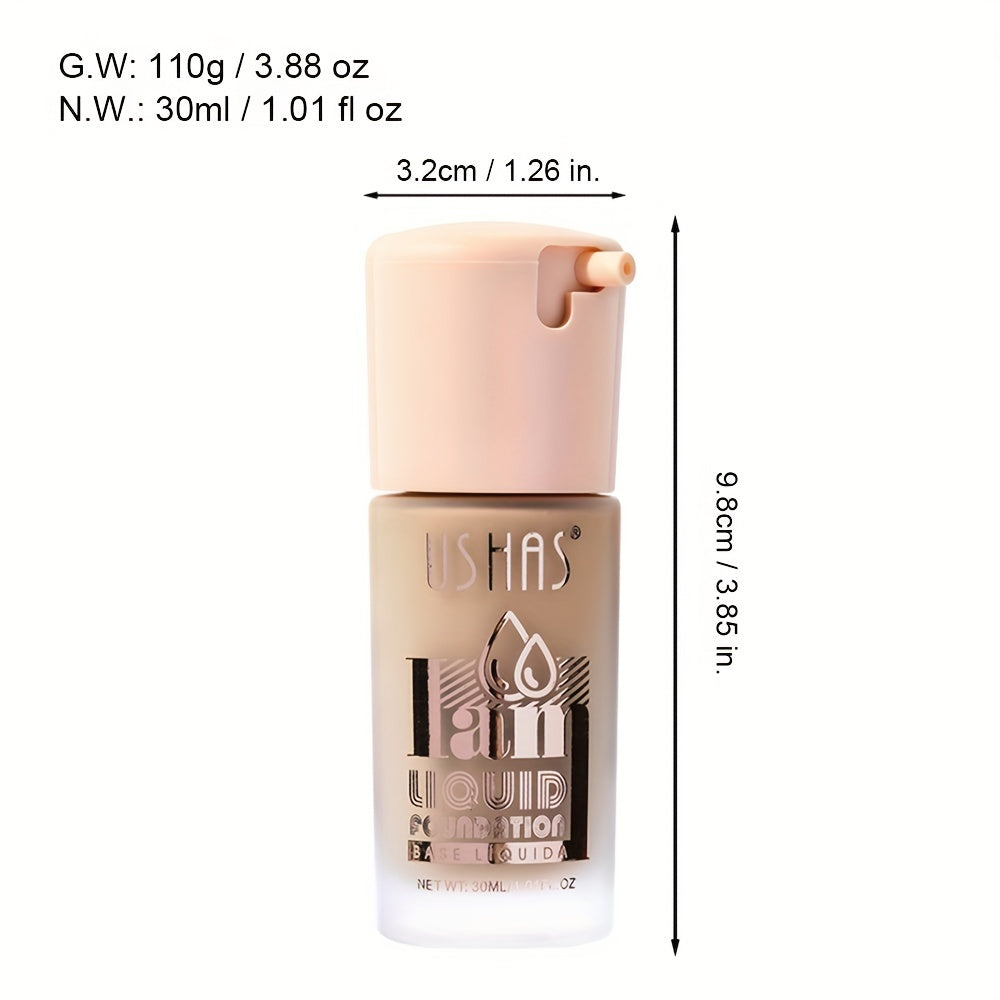 Waterproof Liquid Foundation Concealer Natural Contouring Makeup