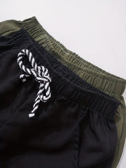 2pcs Boys Drawstring Waist Shorts Soft Comfortable Breathable Kids Clothes