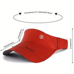 Quick Drying Sports Visor Hat Casual Sunscreen Running Lightweight Cap
