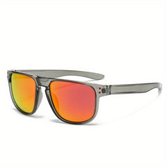 Men's Polarized Lens Sports Sunglasses with Case