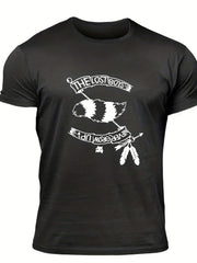 Men's The Lost Boys Print T shirt Casual Tee for Summer