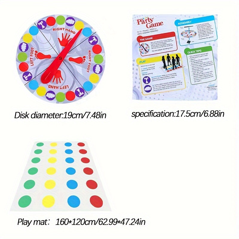Twister Splash Water Game Backyard Sprinkler Outdoor Summer Fun