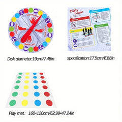 Twister Splash Water Game Backyard Sprinkler Outdoor Summer Fun