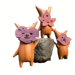 Tribal Style Mask Doll Decoration Handicraft Elements for Home Decor