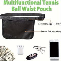 Pickleball Waist Bag Ball Storage Bag Tennis Badminton Table Golf Ball