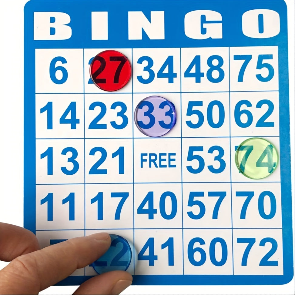 100 Bingo Game Cards for Bingo Games Party School Family Gathering