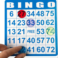100 Bingo Game Cards for Bingo Games Party School Family Gathering