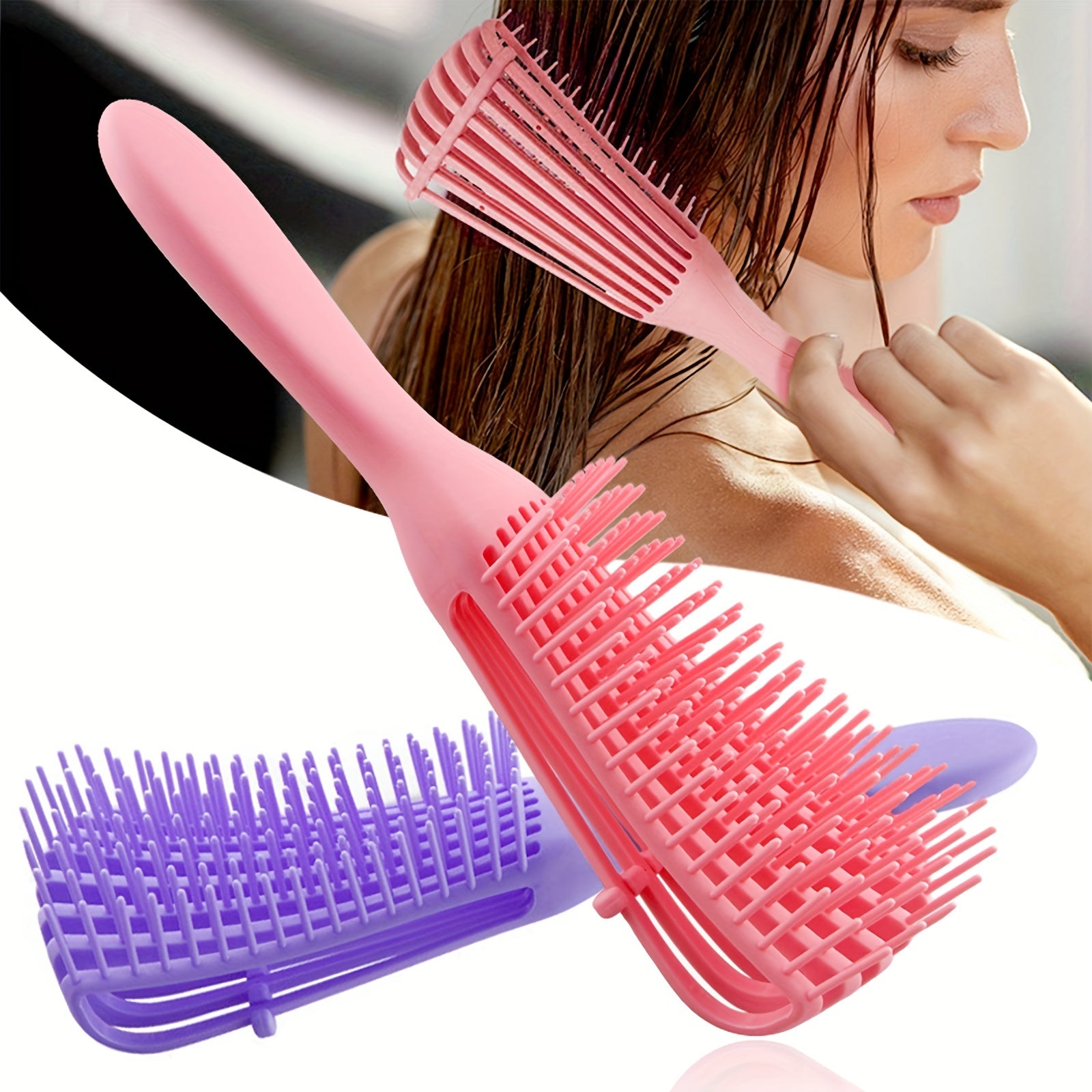 Hair Detangling Brush For All Hair Types Anti Static Scalp Massage