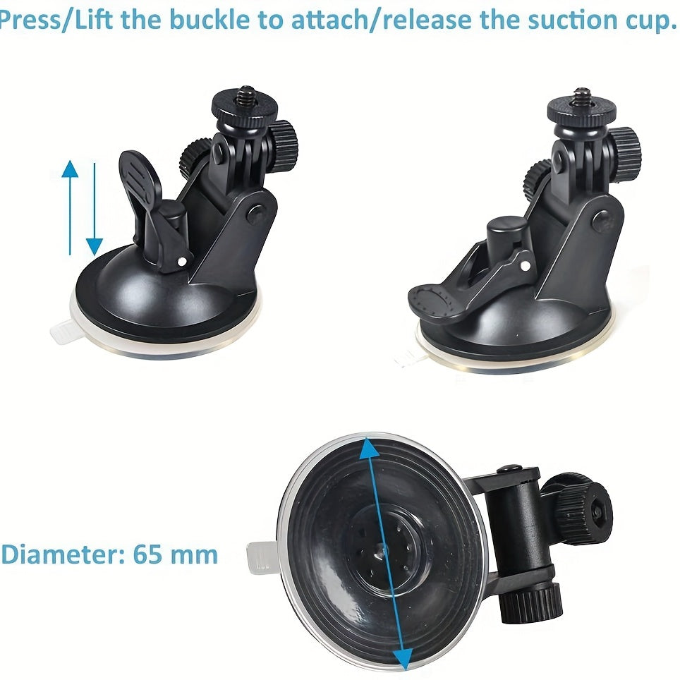 Mini Car Suction Cup Mount Tripod Holder for Car GPS DV DVR Camera