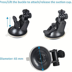 Mini Car Suction Cup Mount Tripod Holder for Car GPS DV DVR Camera