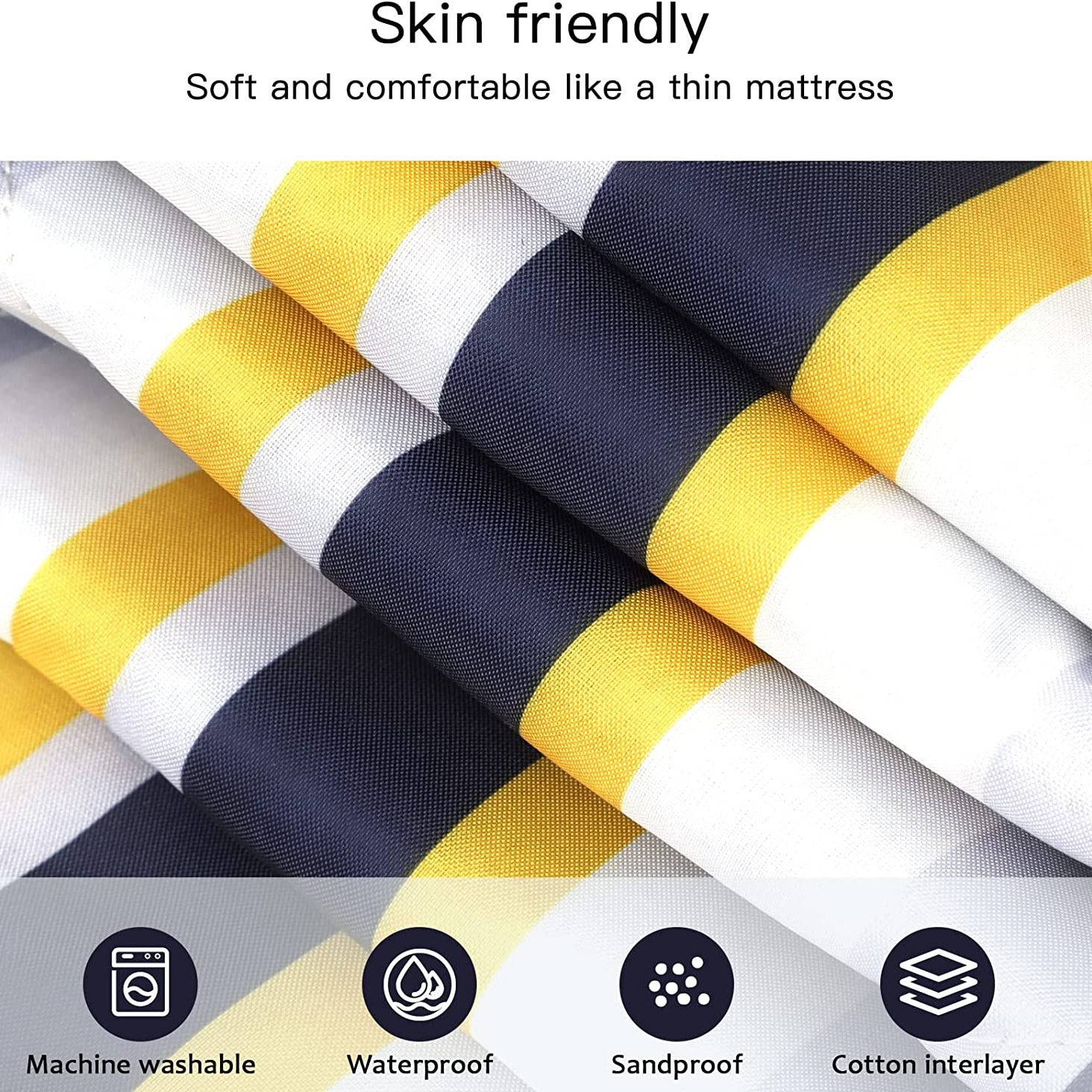 Waterproof Outdoor Picnic Blanket Folding Mat For Park and Beach Camping