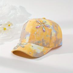 Girls' Rhinestone Baseball Cap