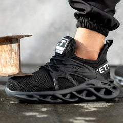 Unisex Safety Work Shoes Steel Toe Puncture Proof Sneakers